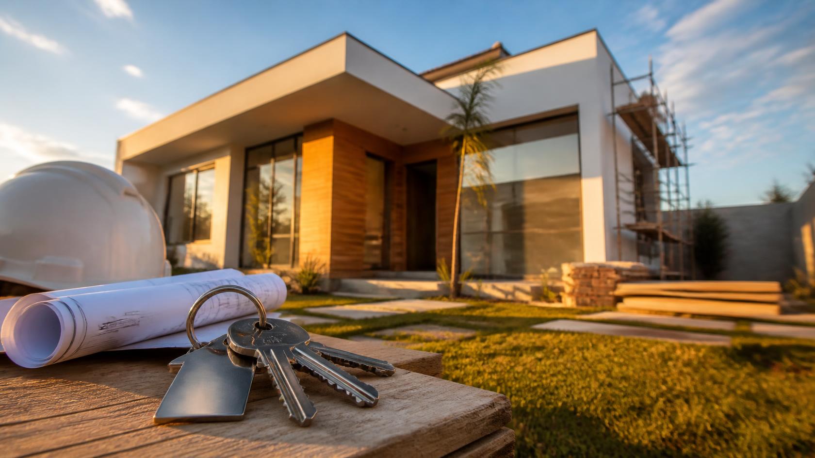 As etapas de uma construção residencial, do terreno à entrega das chaves